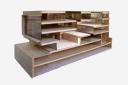 Maqueta-sección de trabajo