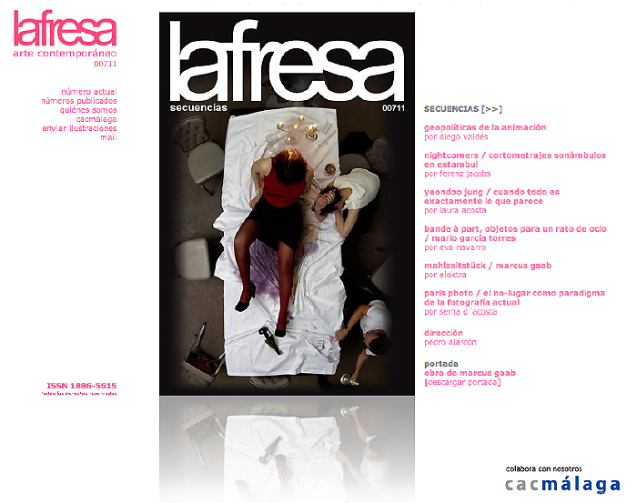 website de La Fresa