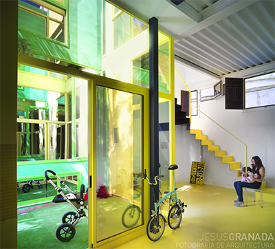 Casa verde casa amarilla en Jaén | Brijuni, arquitectos